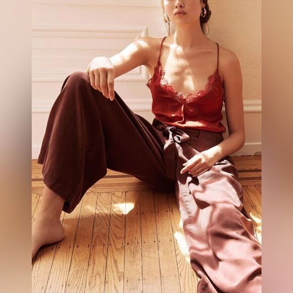 Free People Dwell On Dreams Trouser Pants size 2 - Picture 6 of 16